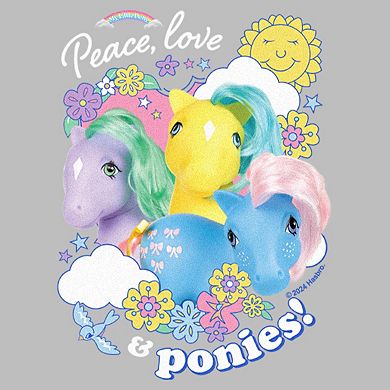 My Little Ponny Peace Love Ponies Tee