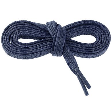 1 Pair Flat Shoe Laces Unisex Sneakers Shoestring Waxed Cotton Shoelaces 60cm/23.62"