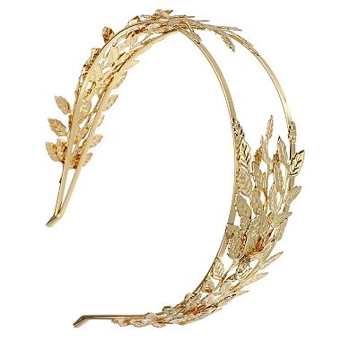 1 Pcs Elegant Wide Leaf Headband For Women For Girls