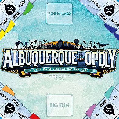 Late For The Sky: Albuquerque-Opoly - City Themed Family Board Game