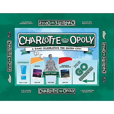 Late For The Sky: Charlotte-Opoly - City Themed Family Board Game