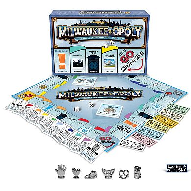 Late For The Sky: Milwaukee-Opoly - City Themed Family Board Game