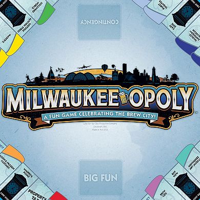 Late For The Sky: Milwaukee-Opoly - City Themed Family Board Game