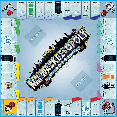 Late For The Sky: Milwaukee-Opoly - City Themed Family Board Game