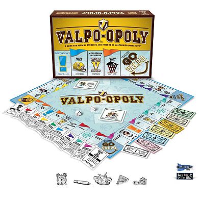 Late For The Sky: Valpo-Opoly - University Themed Family Board Game