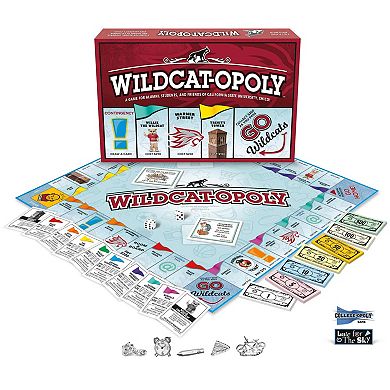 Late For The Sky: Wildcat-Opoly - University Themed Family Board Game