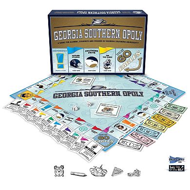 Late For The Sky: Georgia Southern-Opoly - University Themed Family Board Game