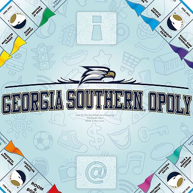 Late For The Sky: Georgia Southern-Opoly - University Themed Family Board Game