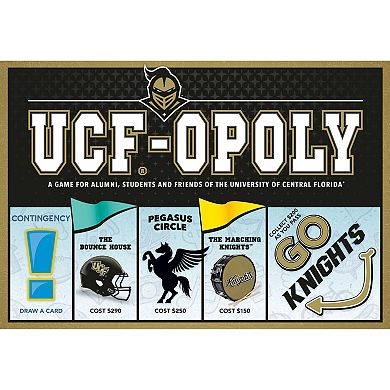 Late For The Sky: UFC-Opoly - University Themed Family Board Game