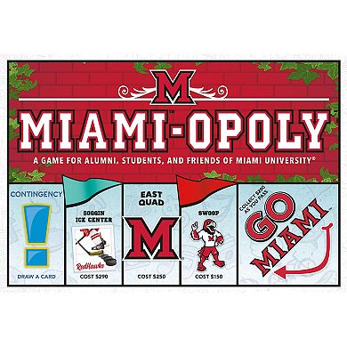 Late For The Sky: Miami-Opoly - University Themed Family Board Game