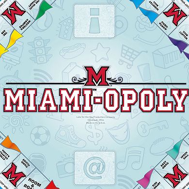 Late For The Sky: Miami-Opoly - University Themed Family Board Game