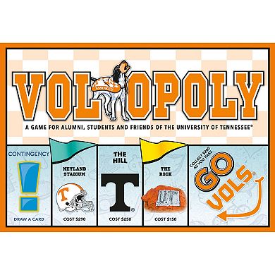 Late For The Sky: Vol-Opoly - University Of Tennessee Themed Family Board Game