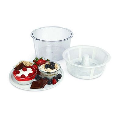 Greek Yogurt Maker; Transforms 2qts Of Yogurt To Greek Yogurt (white)