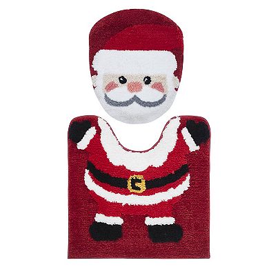 VCNY Home Santa ​Contour Rug Set