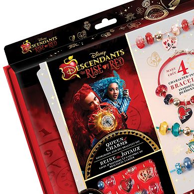 Make It Real: Disney's Descendants 4 Rise Of Red Queen Of Charms 34pc DIY Jewelry Kit