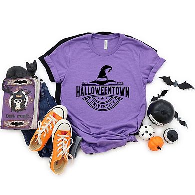 Halloweentown University Hat Short Sleeve Graphic Tee