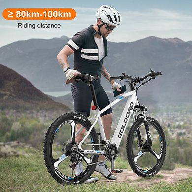 Goldoro X7 350w 26" Electric Mountain Bike With Alloy Wheels