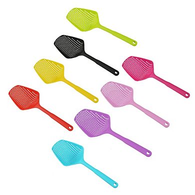 Plastic No-stick Ice Shovel With Filter Long Strainer Kitchen Colander