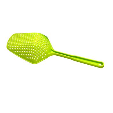 Plastic No-stick Ice Shovel With Filter Long Strainer Kitchen Colander