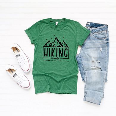 Hiking Mode Take Me To The Mountains Short Sleeve Graphic Tee