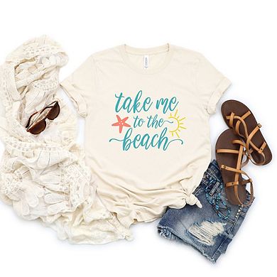 Take Me To The Beach Short Sleeve Graphic Tee