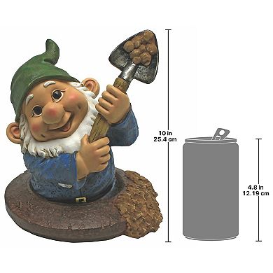 Shoveling Sam, The Garden Gnome Statue