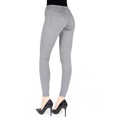 Women's Faux Denim Ponte Leggings