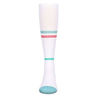 Girls' Multi Colored Stripe Knee High Socks