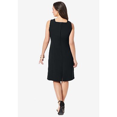 Jessica London Women's Plus Size Bi-stretch Sheath Dress