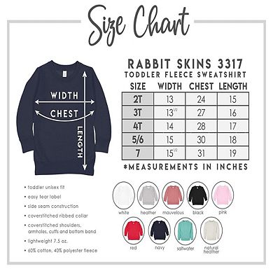 Big Sis Club Toddler Graphic Sweatshirt