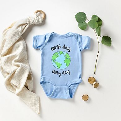 Earth Day Every Day Baby Bodysuit