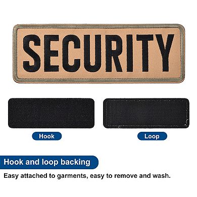 Security Patch With Hook And Loop For Vest Clothes Backpacks Hats