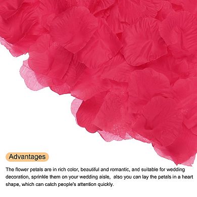 Silk Artificial Flower Rose Petals, Wedding Faux Flowers For Wedding Centerpieces Party Decoration