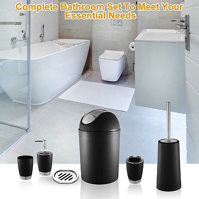 6-pieces Decorative Bathroom Accessories Set