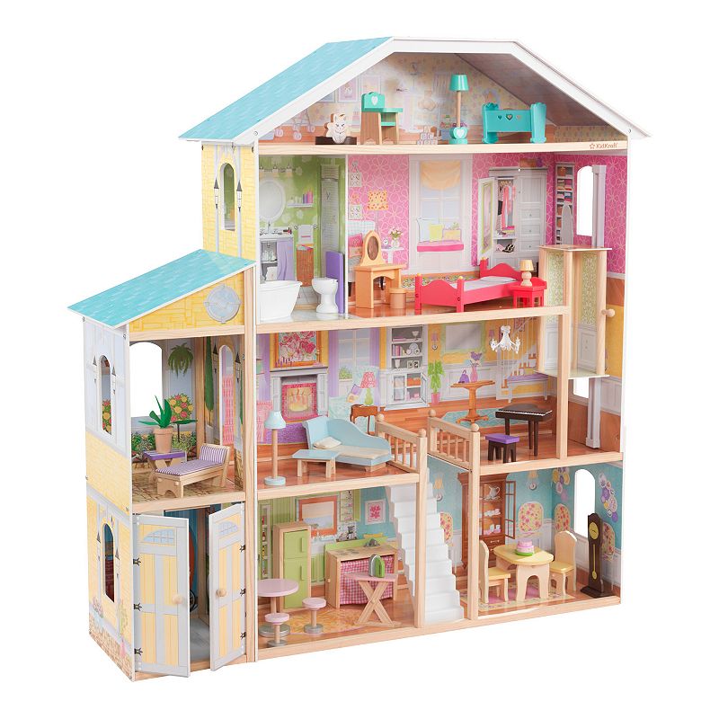 KidKraft Majestic Mansion Dollhouse, Multicolor