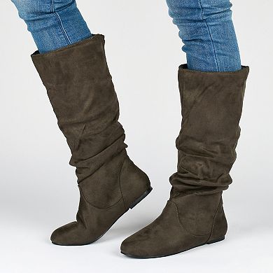 Journee Collection Rebecca Women's Knee-High Slouch Boots 