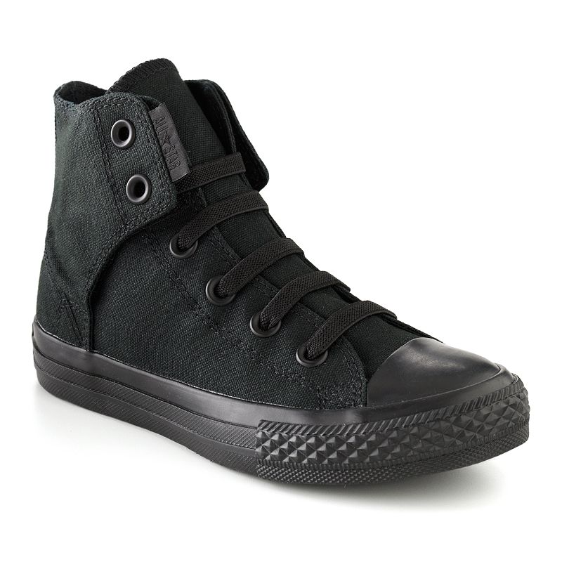 Kid's Converse All Star High-Top Sneakers, Size: 12, Black