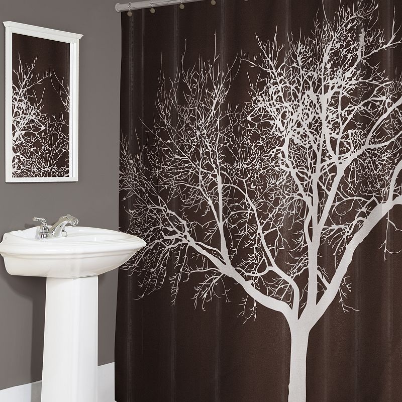 Brown Fabric Shower Curtain Kohl's