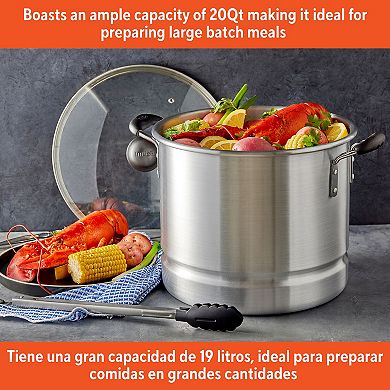 IMUSA 20-qt. Aluminum Steamer