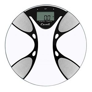 Escali Glass Body Fat and Body Water Digital Bathroom Scale