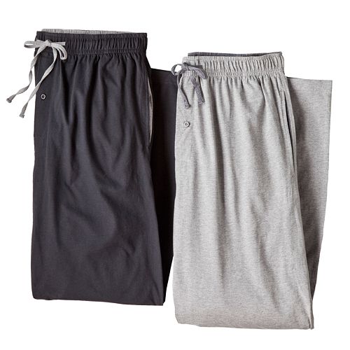 Men's Hanes 2pk. Solid Lounge Pants