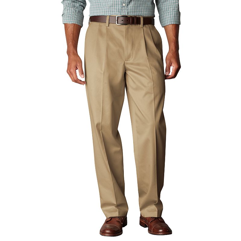 pleated khaki pants mens