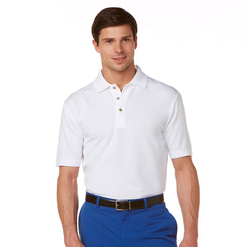 Mens White Polyester Polo Kohl's