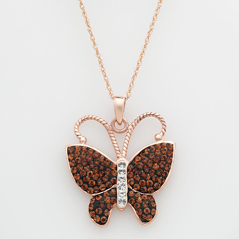 Sterling Silver Butterfly Necklace Kohl's