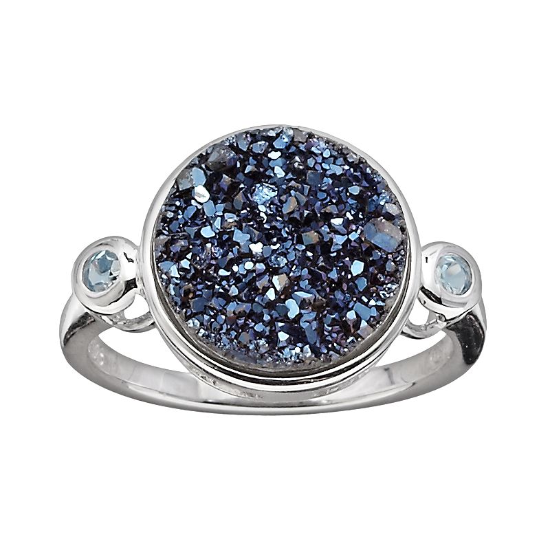 Blue Silver Topaz Ring Kohl's