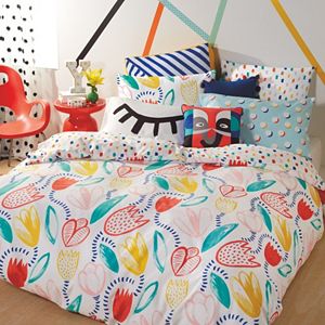 Scribble Tulip Comforter Collection