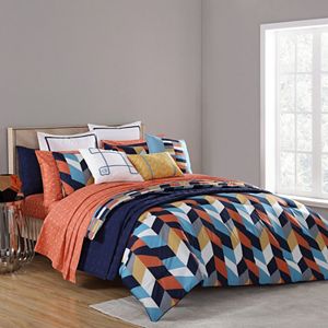 VCNY Geometric Clairebella Comforter Collection