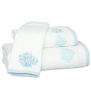 Destinations Sea Reef Embroidered Bath Towel Collection