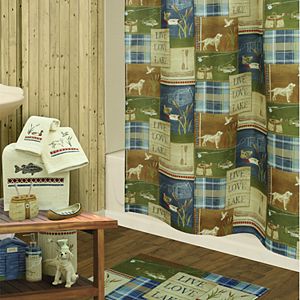 Bacova Live Love Lake Bath Accessories Collection