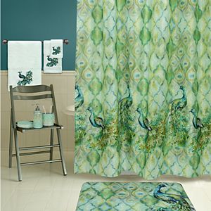 Bacova Peacock Bath Accessories Collection